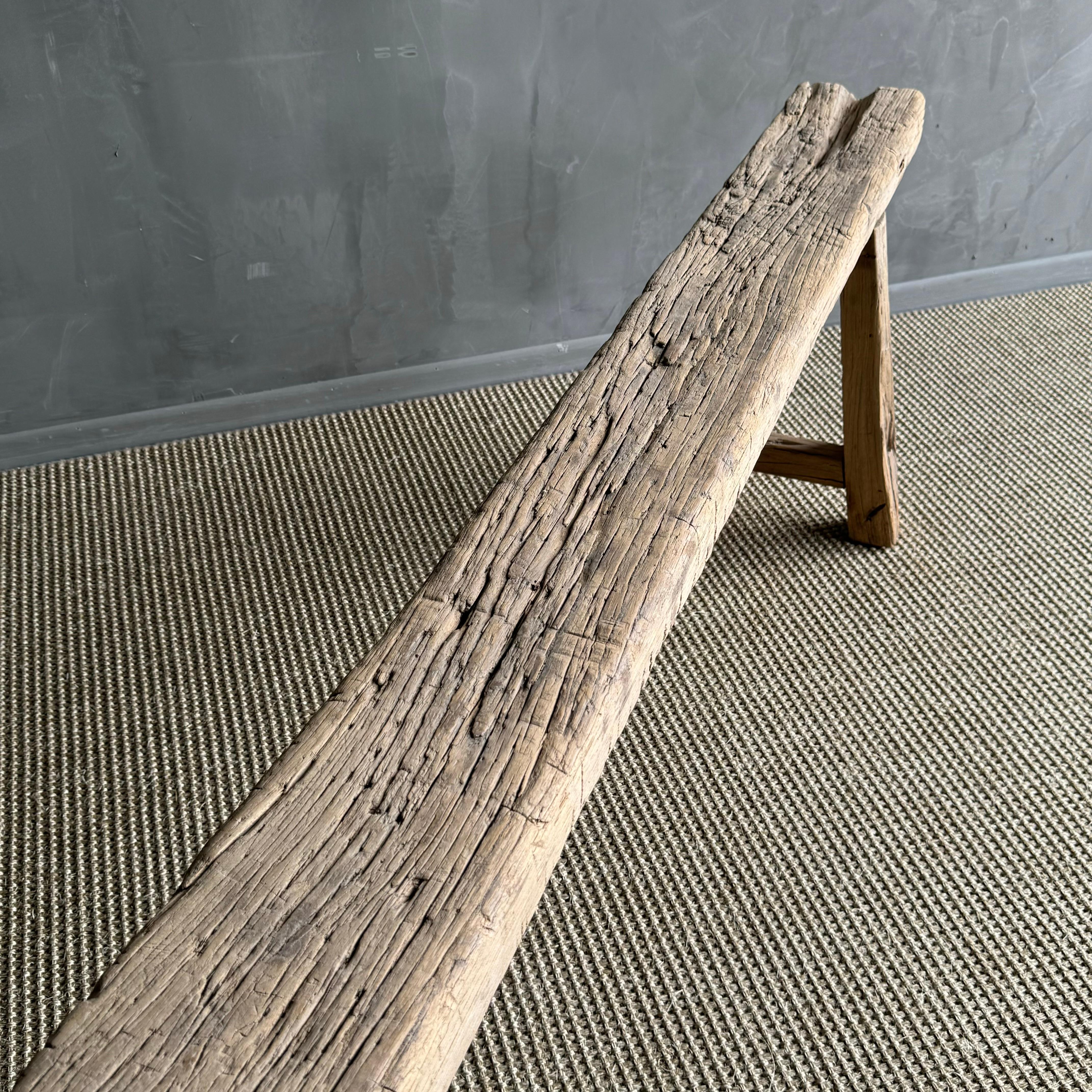 Orme Banc vintage en orme Wood Skinny 80