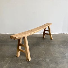 Vintage Ulme Holz Skinny Bank