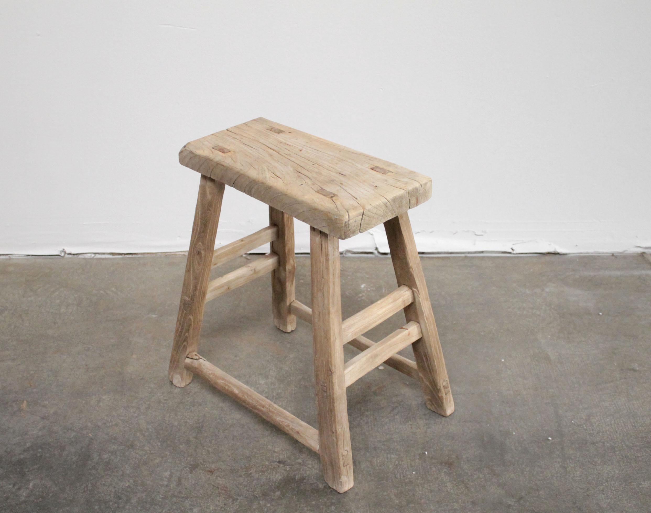 Vintage antique elmwood stool
These are the real vintage antique elmwood stools! Beautiful antique patina, with weathering and age, these are solid and sturdy ready for daily use, use as a table, stool, drink table, they are great for any space.