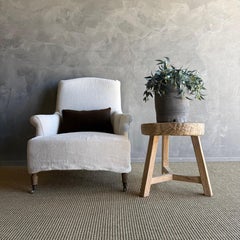 Table d'appoint vintage en orme Wood Wood #C89