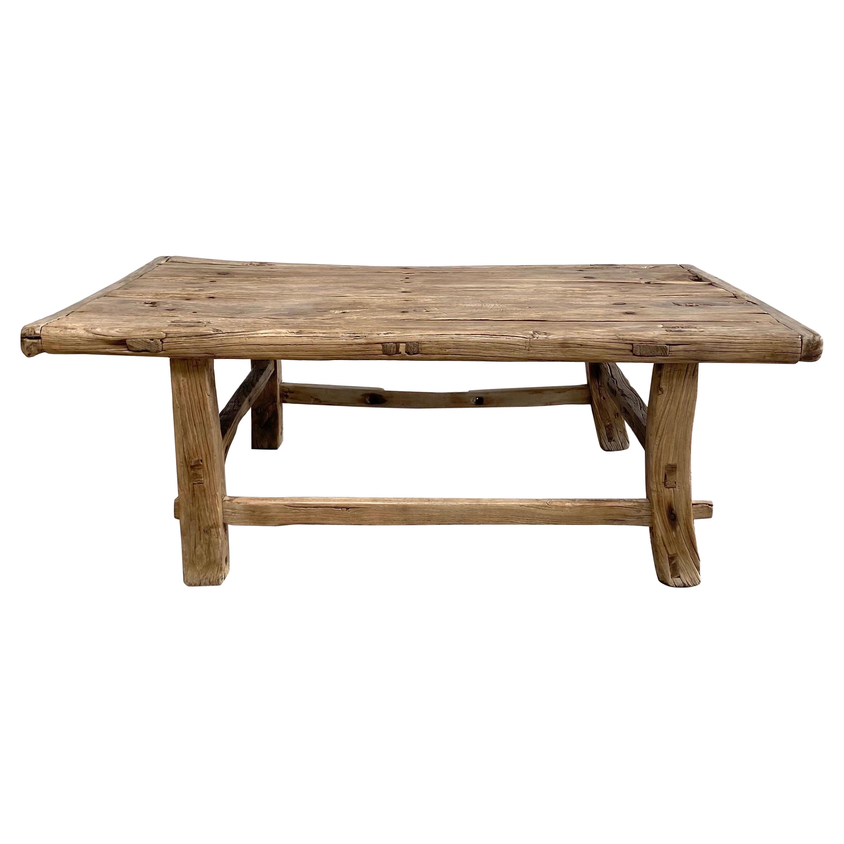 Vintage Elmwood Coffee Table