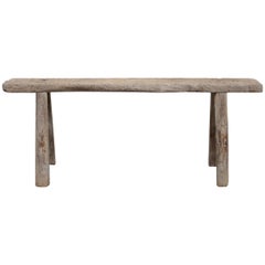 Vintage Elmwood Skinny Bench