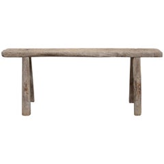 Vintage Elmwood Skinny Bench