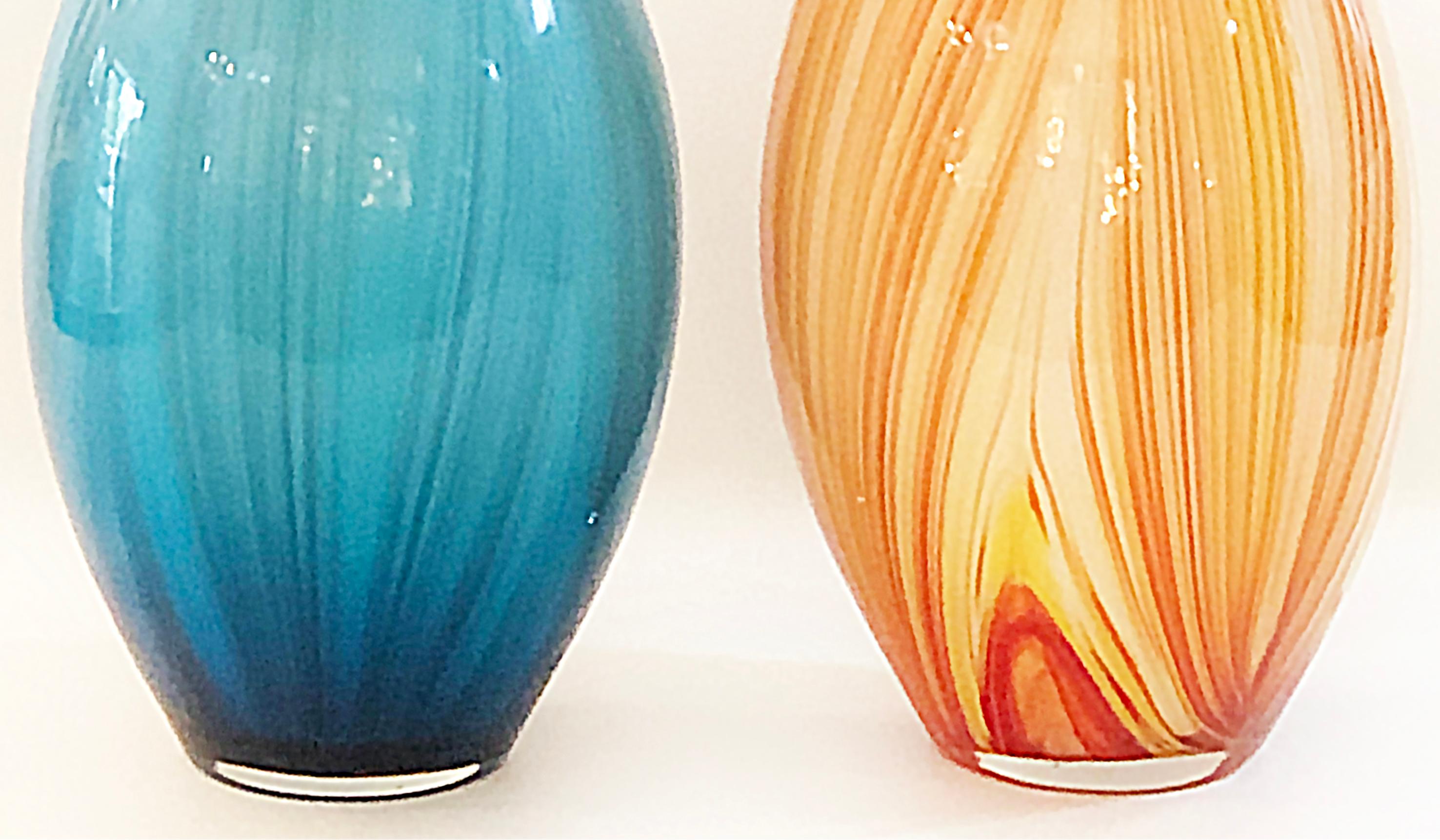 vintage blown glass vase