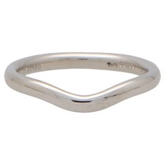 Vintage Elsa Peretti for Tiffany & Co. Fitted Band Ring in Platinum
