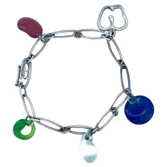 Elsa Peretti pour Tiffany & Co. Bracelet à cinq anneaux en argent sterling 925