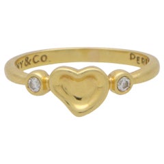 Vintage Elsa Peretti for Tiffany & Co. Full Heart Diamond Ring