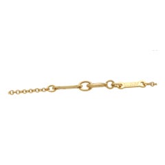 Vintage Elsa Peretti for Tiffany & Co. Open Heart Diamond Necklace in Gold
