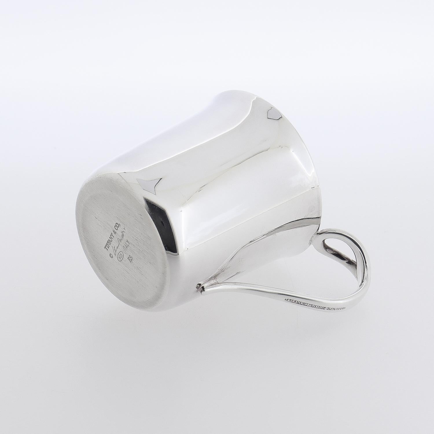 Vintage Elsa Peretti für Tiffany & Co. Babybecher aus Sterlingsilber von Padova im Angebot 4