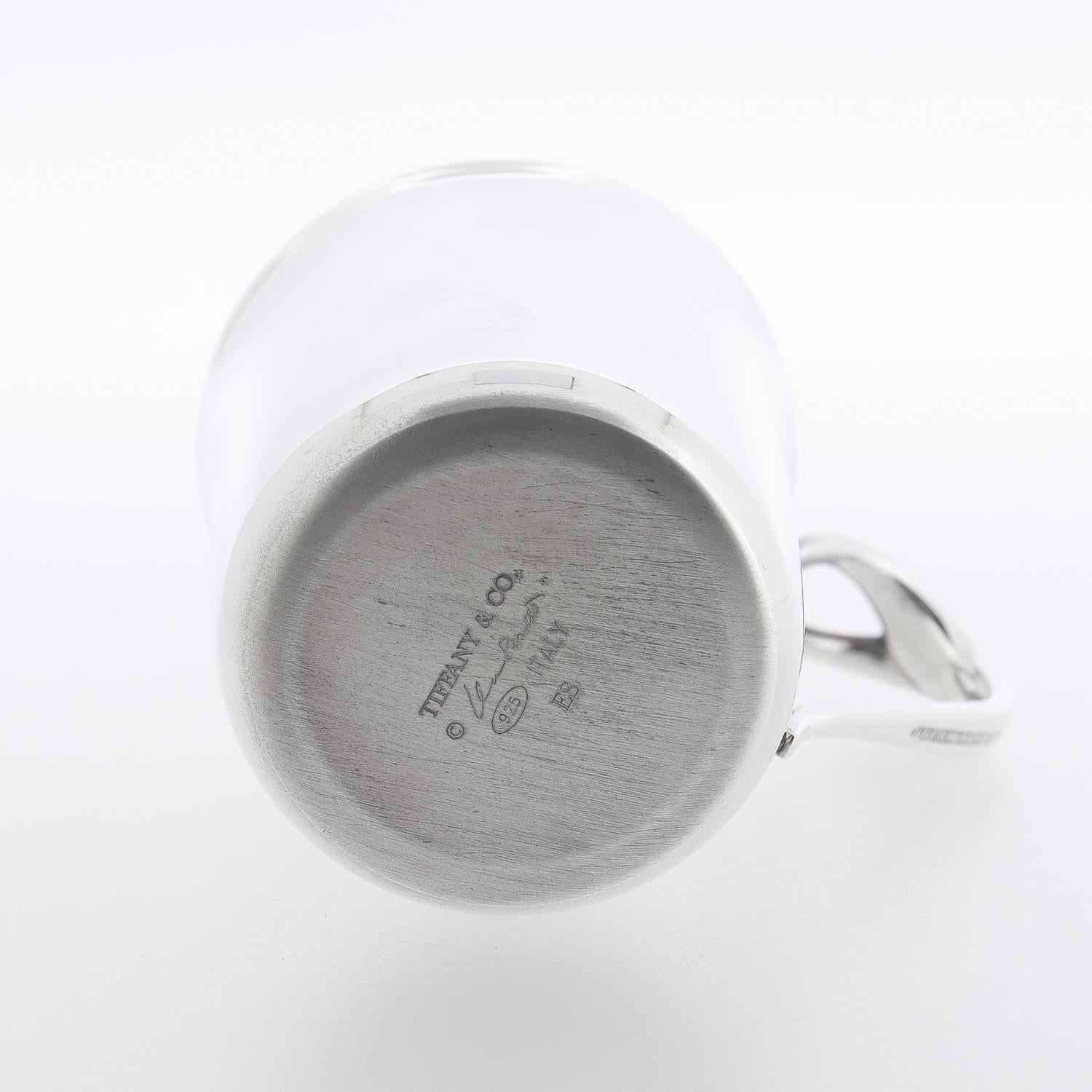 Vintage Elsa Peretti für Tiffany & Co. Babybecher aus Sterlingsilber von Padova im Angebot 6