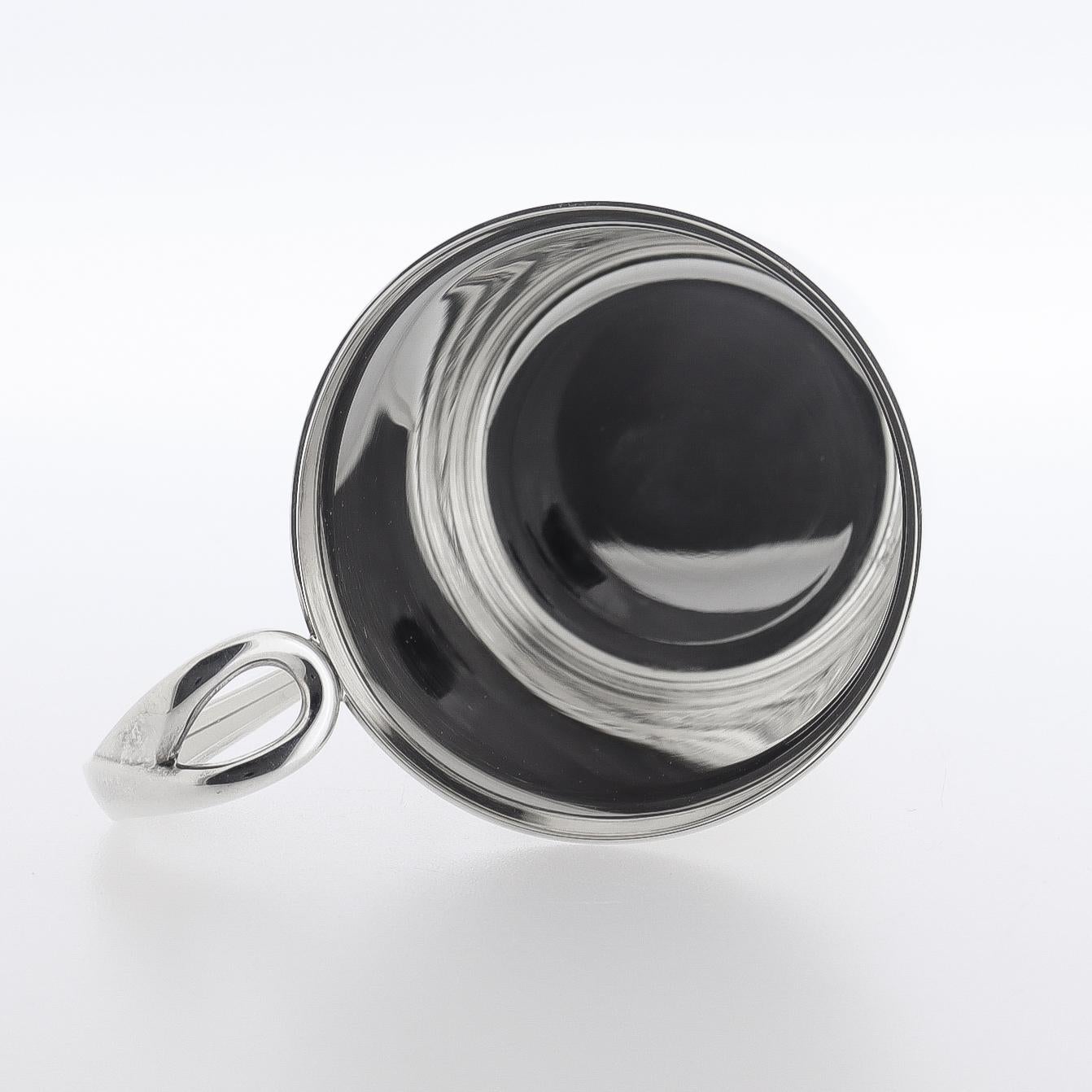 Vintage Elsa Peretti für Tiffany & Co. Babybecher aus Sterlingsilber von Padova im Angebot 2