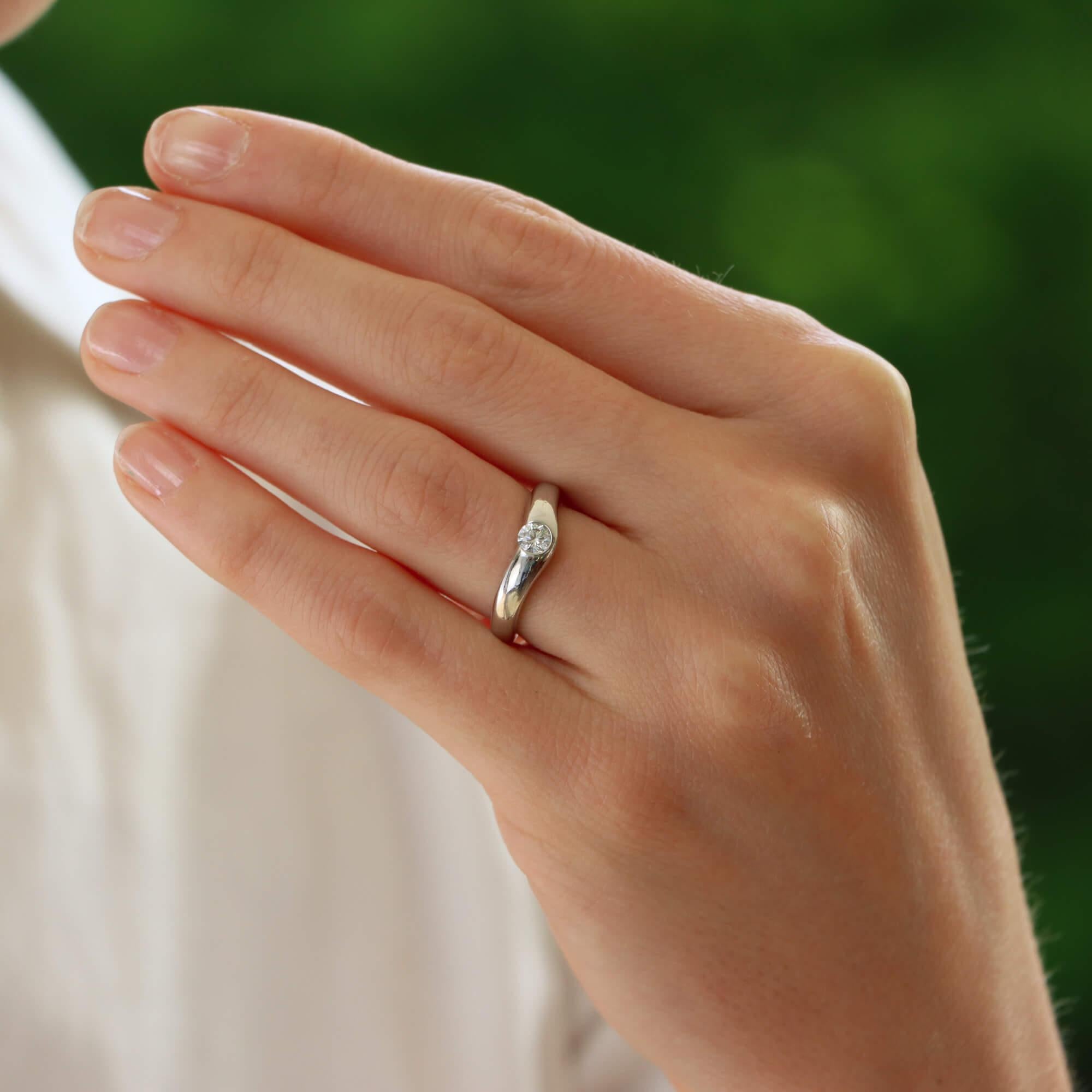 Tiffany elsa peretti wedding band top