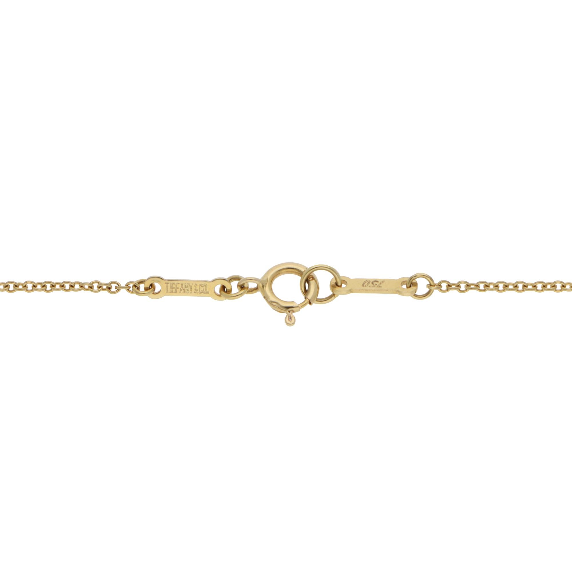 Elsa Peretti for Tiffany & Co. d'epoca. Collana con ciondolo a forma di stella marina In condizioni ottime in vendita a London, GB