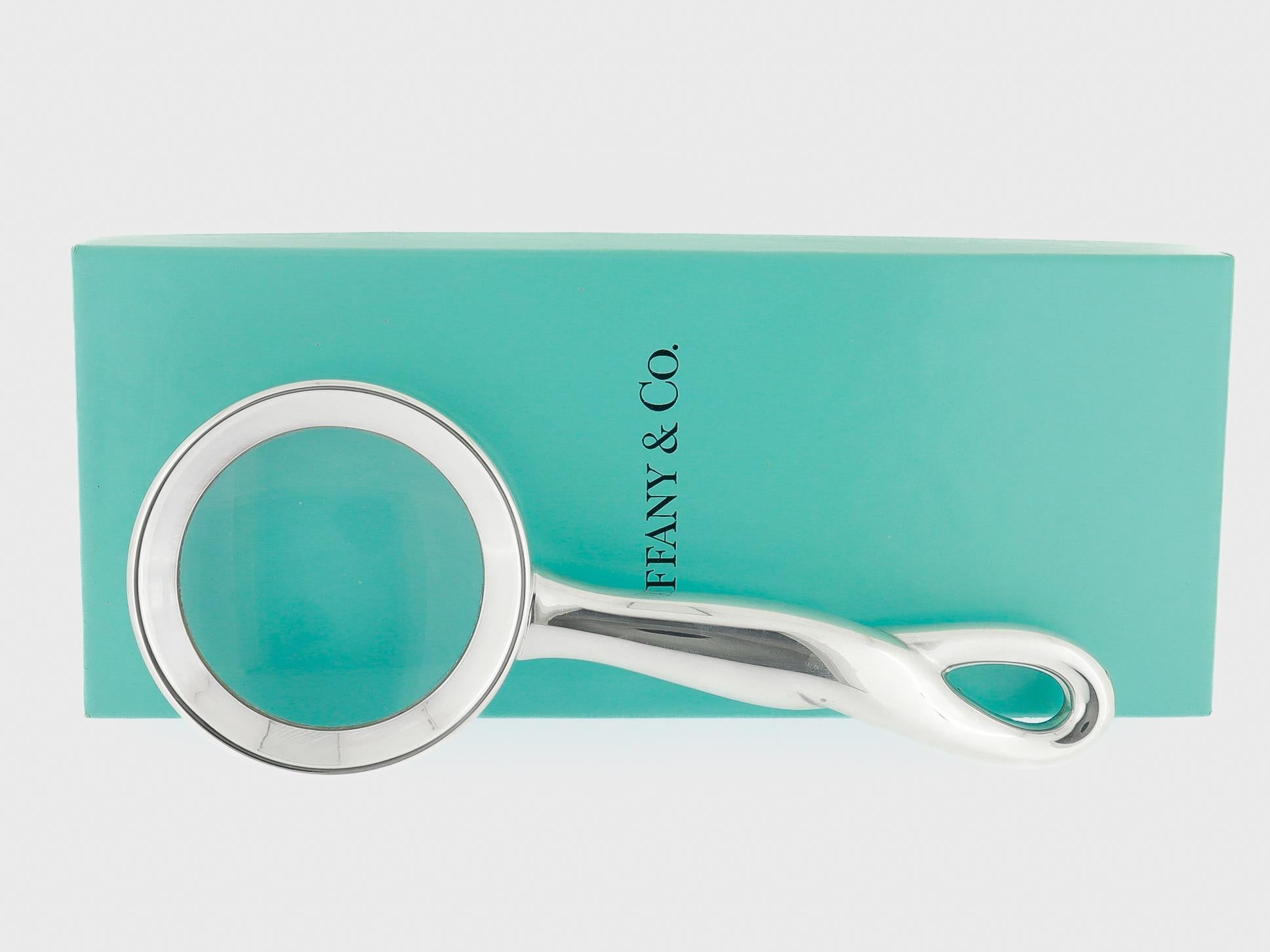 Elsa Peretti pour Tiffany & Co. Loupe en argent A Silver Padova en vente 3