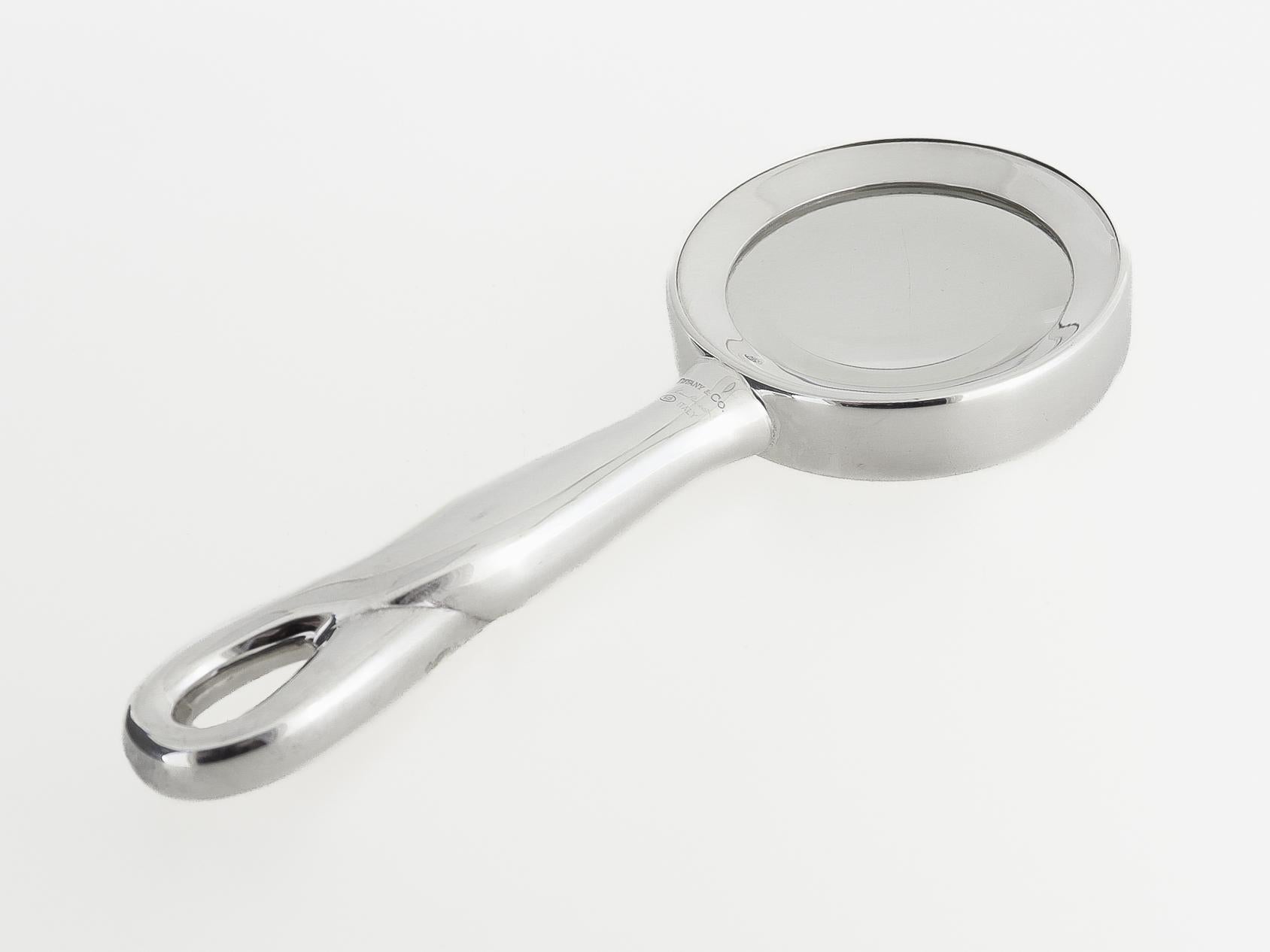 Moderne Elsa Peretti pour Tiffany & Co. Loupe en argent A Silver Padova en vente