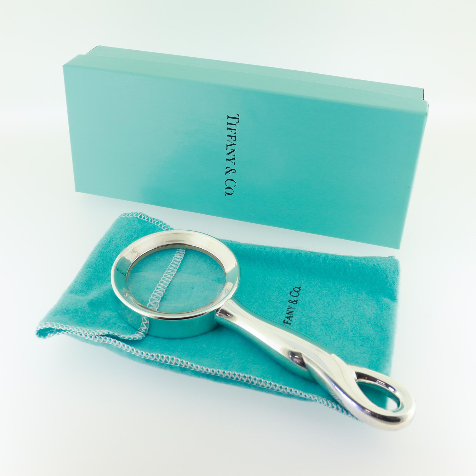 Elsa Peretti pour Tiffany & Co. Loupe en argent A Silver Padova en vente 1