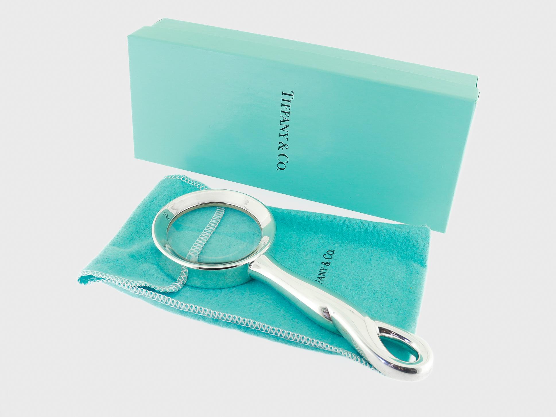 Elsa Peretti pour Tiffany & Co. Loupe en argent A Silver Padova en vente 2