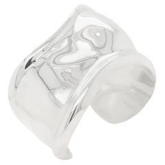 Vintage Elsa Peretti Sterling Silver Bone Cuff Bracelet for Tiffany & Co, 1978