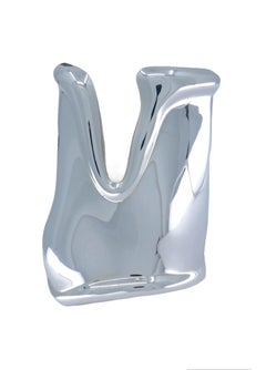 Polsino vintage Elsa Peretti in argento sterling con osso