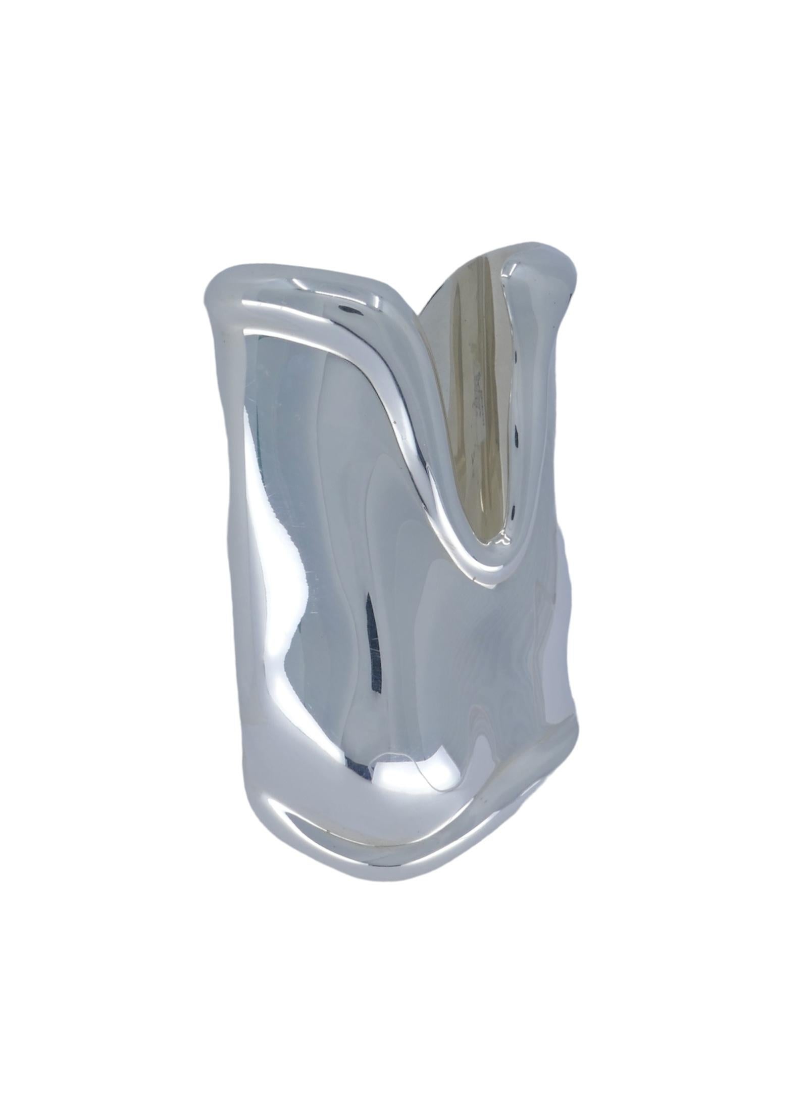 elsa peretti bone cuff ruthenium