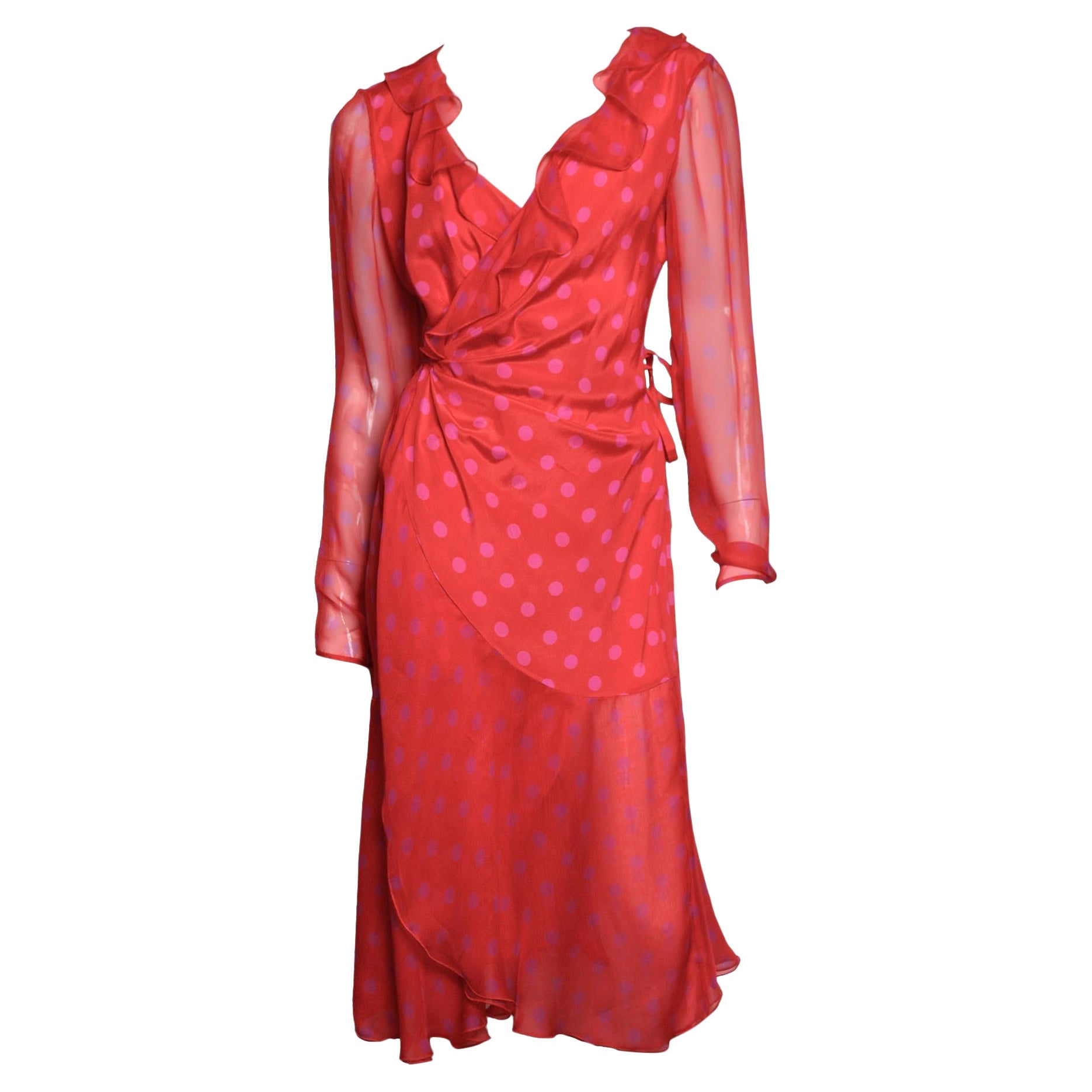 Emanuel Ungaro, Seidenkleid, Vintage, 1990er-Jahre