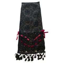 Retro Embellished Midi Skirt from VOYAGE London by Louise and Tiziano Mazelli