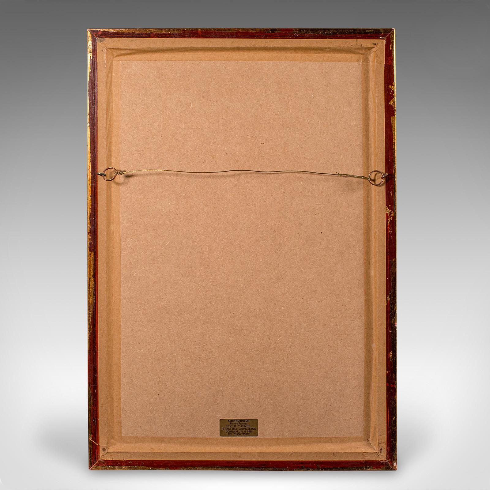 Panel Vintage Bordado Pájaro, Coreano, Algodón Seda, Bordado, Art Decó, 1930 en venta 5