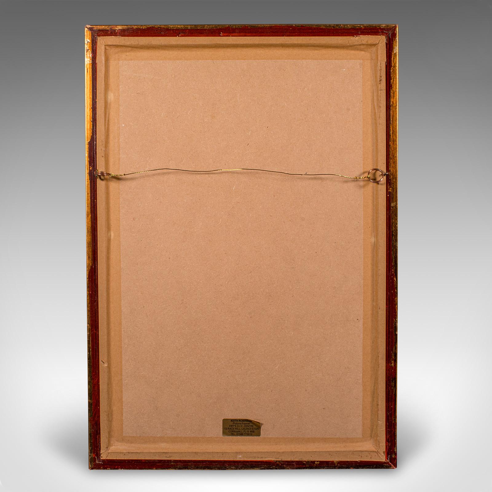 Vintage Embroidered Crane Panel, Korean, Silk Cotton, Embroidery, Art Deco, 1930 For Sale 5
