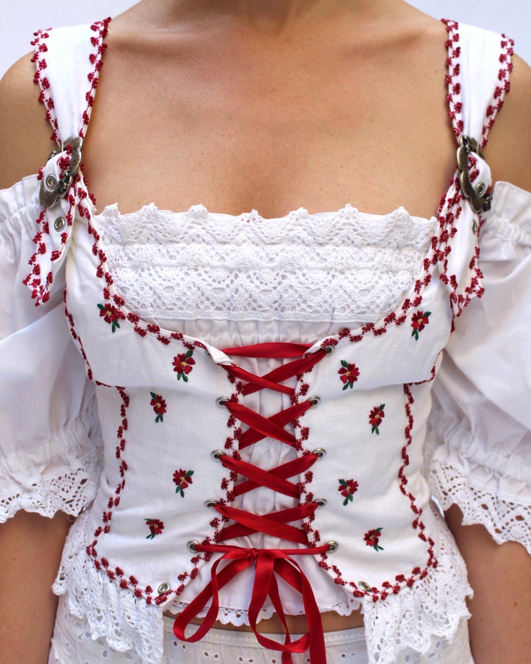 Corset dirndl sales