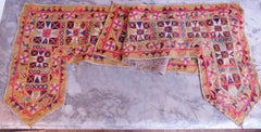 Vintage Embroidered Indian Valance