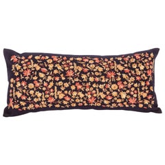 Retro Embroidered Pillow from India, 1960s-1970s