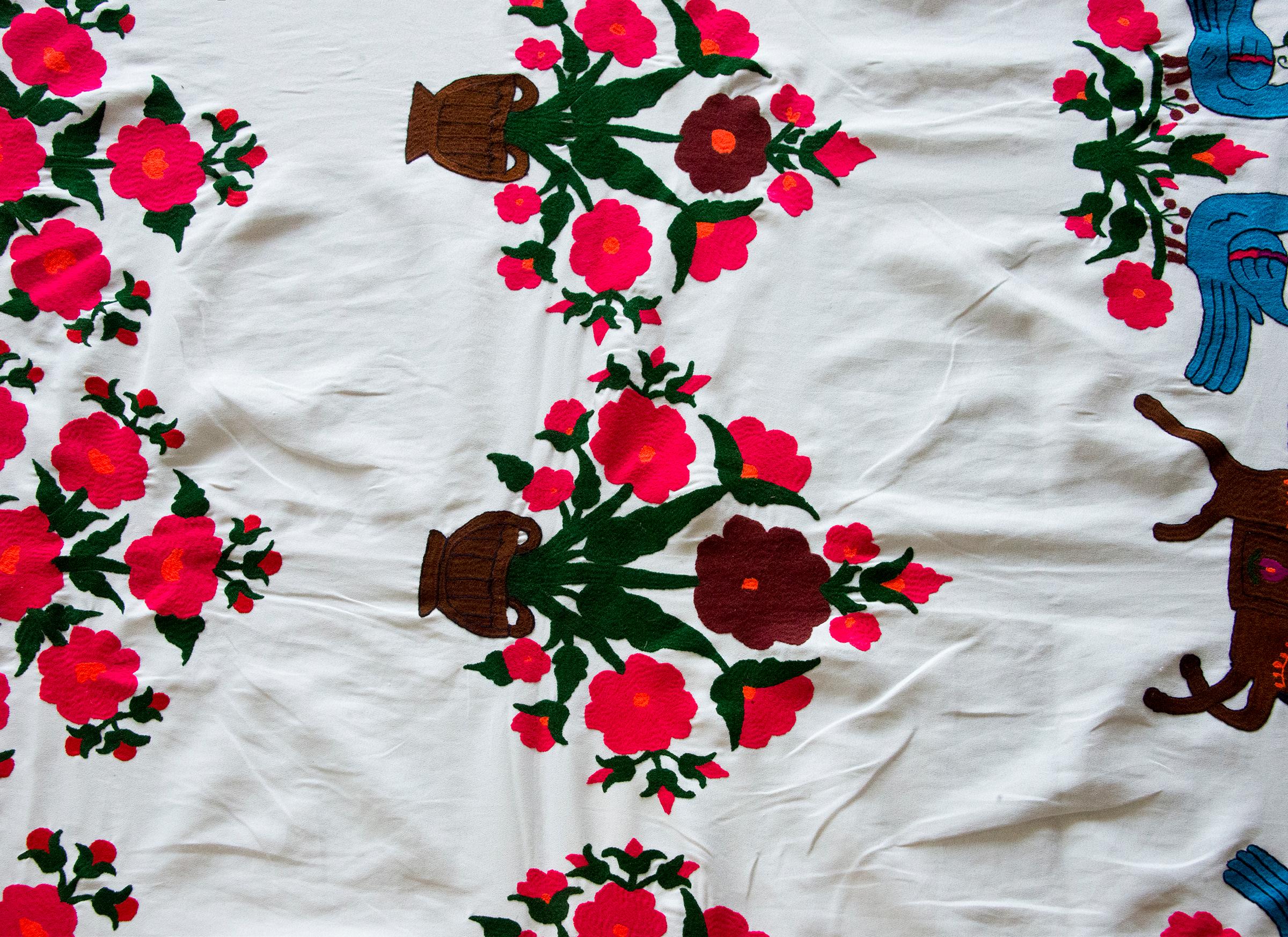 Vintage bestickt Suzani Textil im Angebot 6