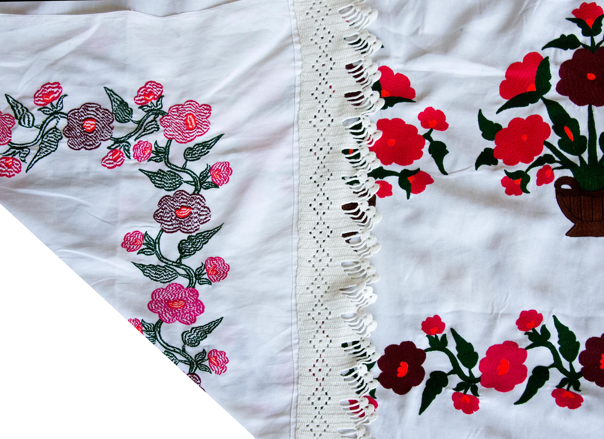 Vintage bestickt Suzani Textil im Angebot 9
