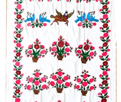 Tejido Suzani Vintage Bordado