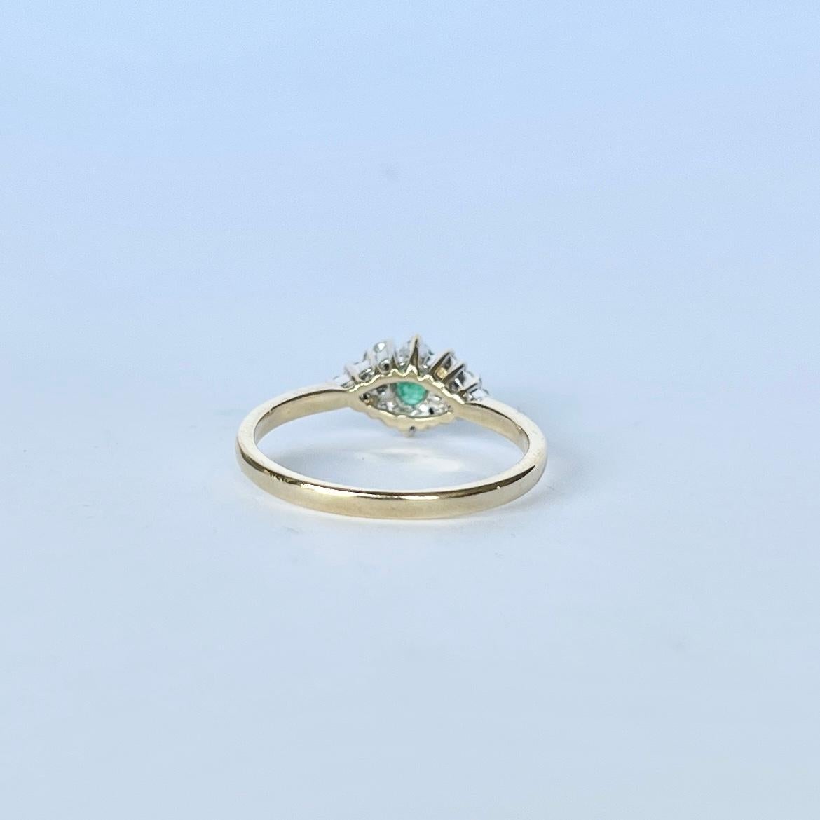 vintage emerald ring 9