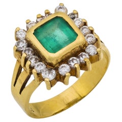 Emerald Cocktail Rings