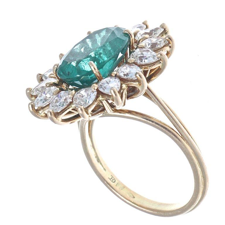 vintage-emerald-diamond-gold-cocktail-ring-for-sale-at-1stdibs