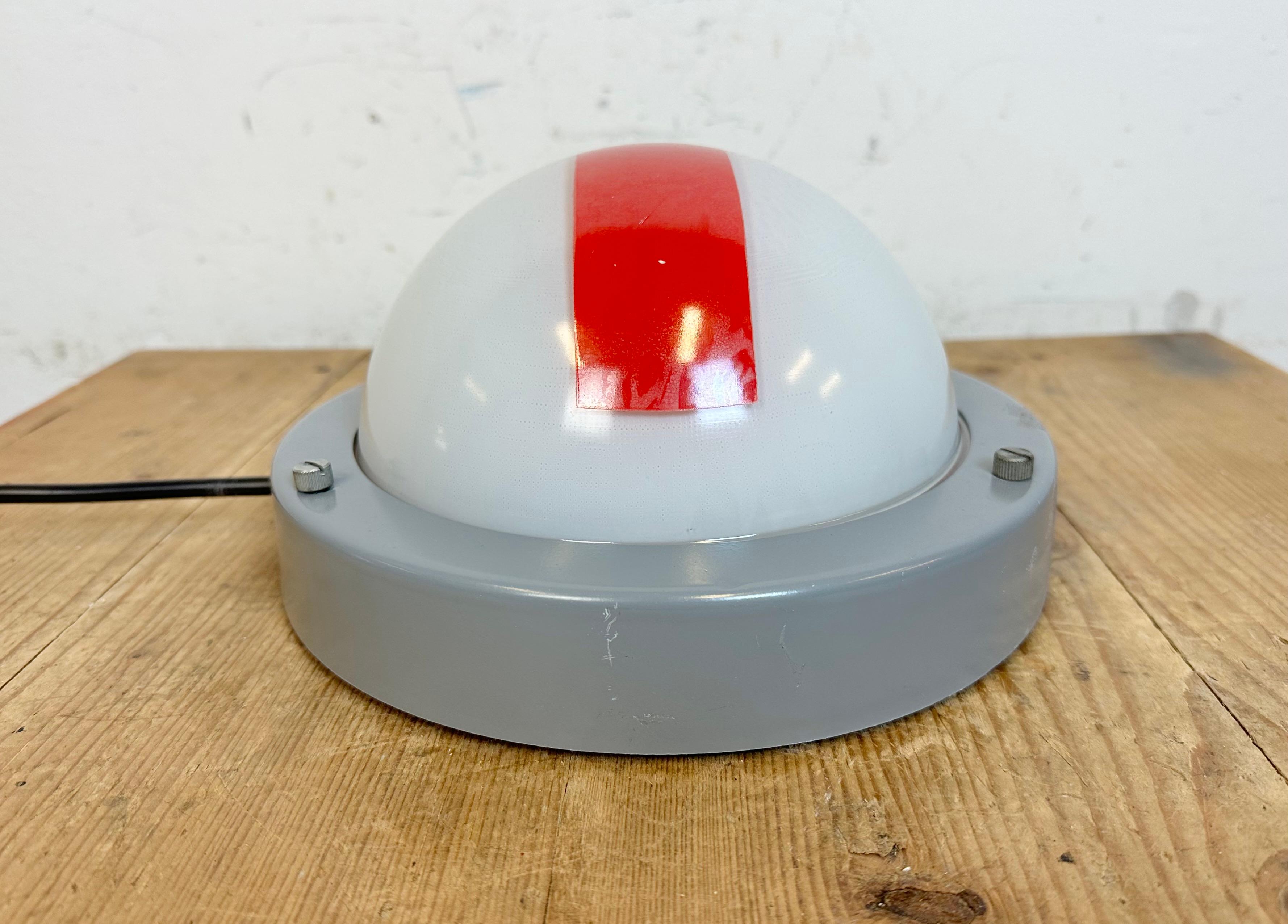 Vintage Emergency Wall or Ceiling Light, 1970s For Sale 2