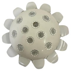 Vintage Emil Stejnar flush mount for Rupert Nikoll , Austria 1950s