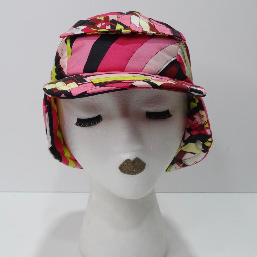 Chapeau vintage réglable Emilio Pucci en vente 1