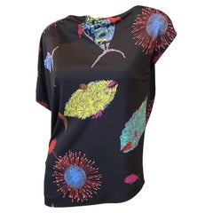 Camicetta vintage con stampa Burdines di Emilio Pucci