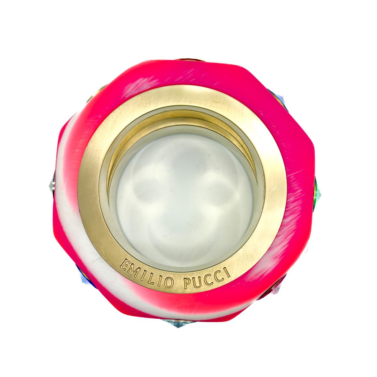 Vintage Emilio Pucci Marble Jewelled Bangle Stack 1990s For Sale 7