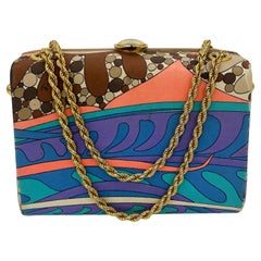 Vintage Emilio Pucci Silk Print Handbag c1960s