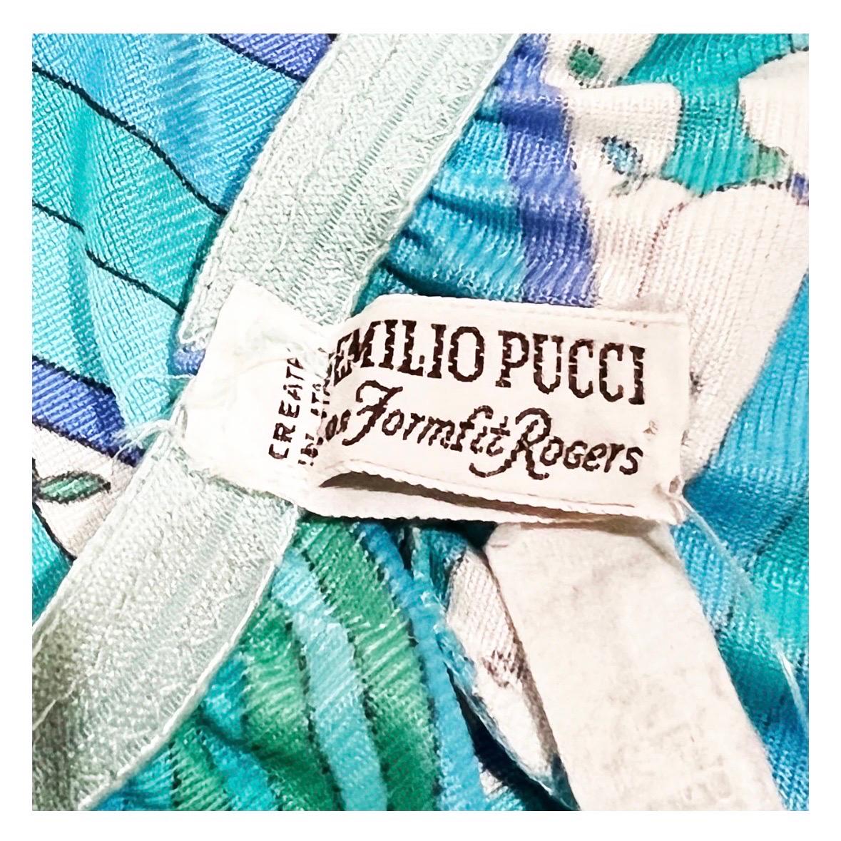 Vintage Emilio Pucci Slip Skirt In Good Condition For Sale In Los Angeles, CA