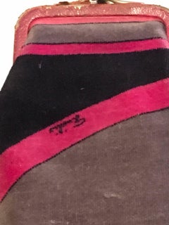 Vintage Emilio Pucci Velvet Case - Eyeglasses - Extremely Rare