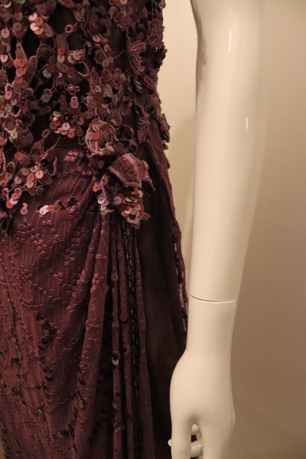 Vintage Emma Somerset Gown and Bolero For Sale 3