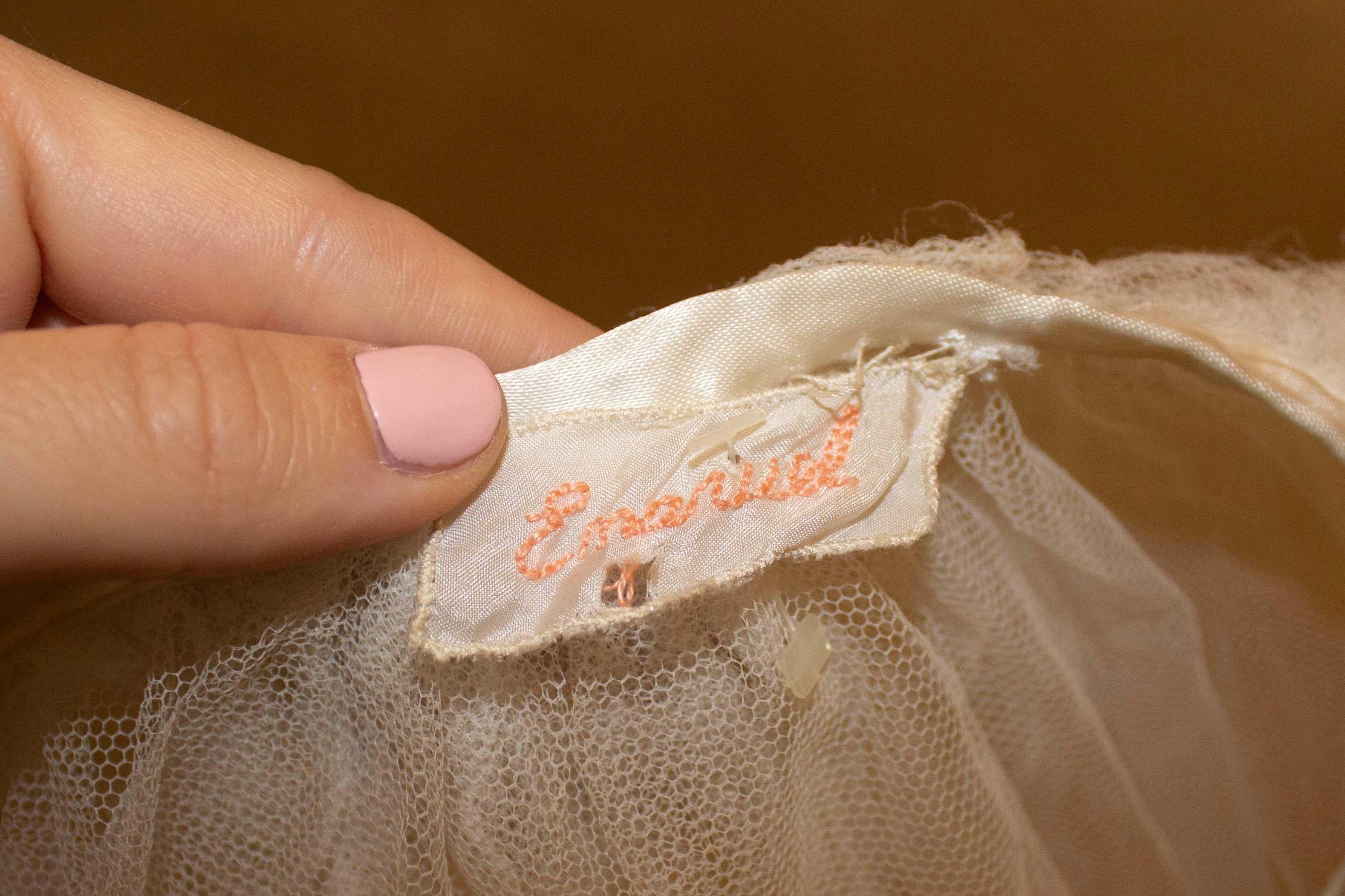 Vintage Emmanuel Net Skirt In Good Condition For Sale In London, GB