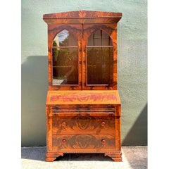 Vintage Empire Drop Front Secretary Desk