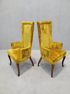 Vintage Empire Style Dining Chairs - Set of 8