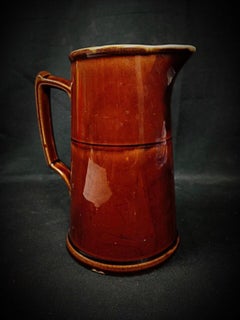 Vintage Enamel Pitcher, Numbered 165, 1L Capacity - 2Y139